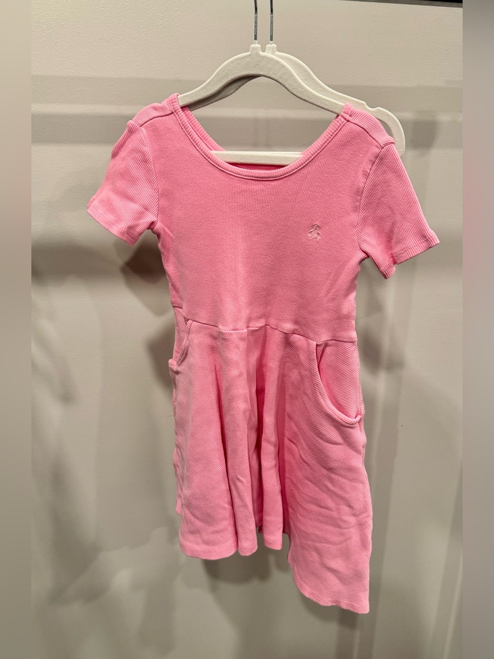 Gap girls Pink Short-Sleeve Knit Dress